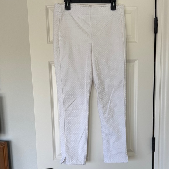 Tribal Pants - Tribal White Textured Pants